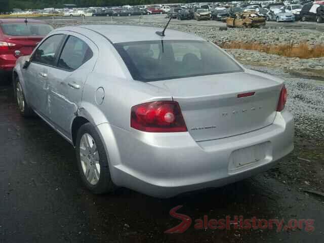 ZACCJAAW8GPD68479 2011 DODGE AVENGER