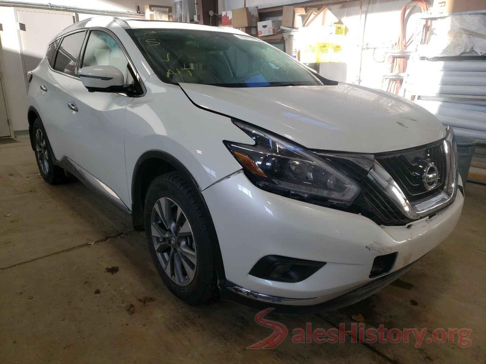 5N1AZ2MH5JN102142 2018 NISSAN MURANO