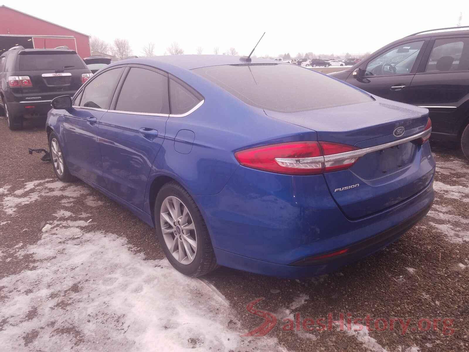 3FA6P0H71HR345238 2017 FORD FUSION