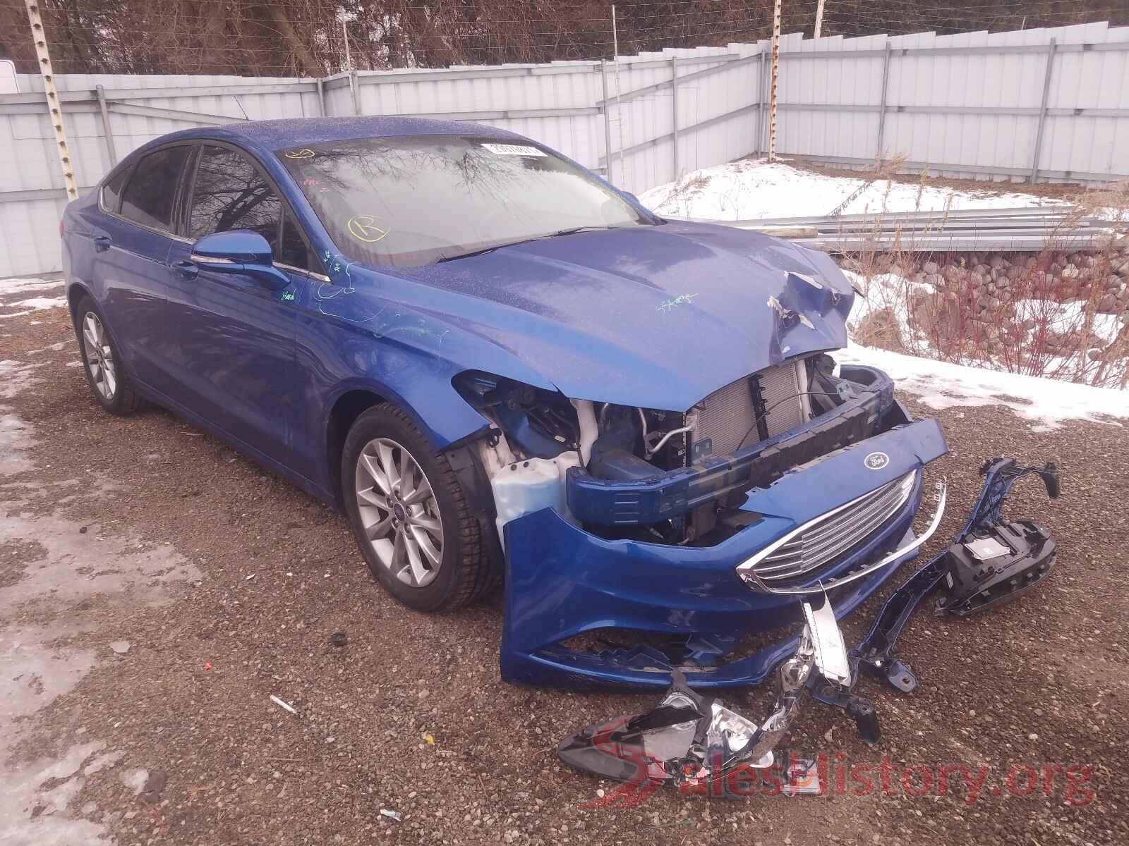 3FA6P0H71HR345238 2017 FORD FUSION