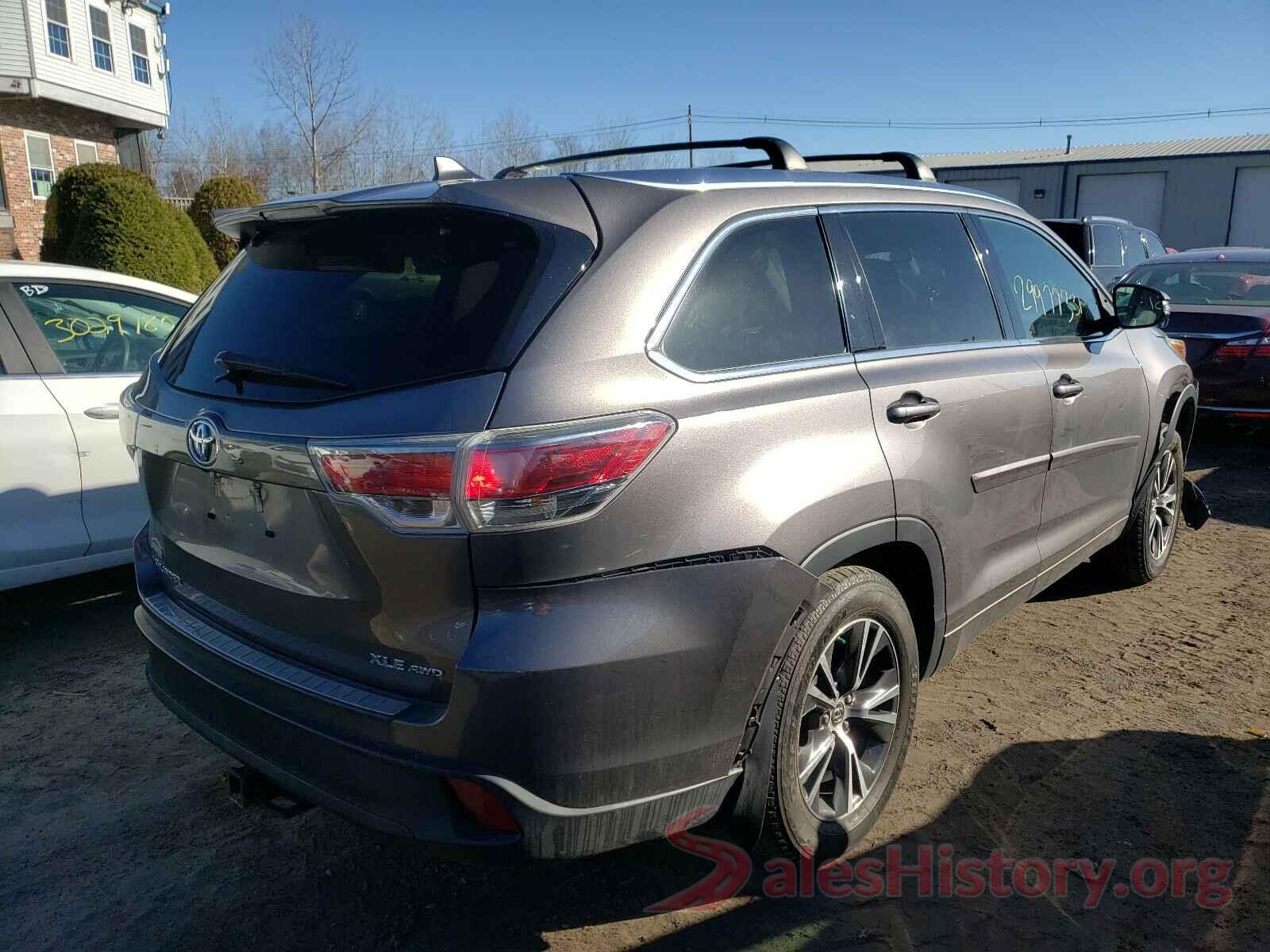 5TDJKRFH6GS270308 2016 TOYOTA HIGHLANDER