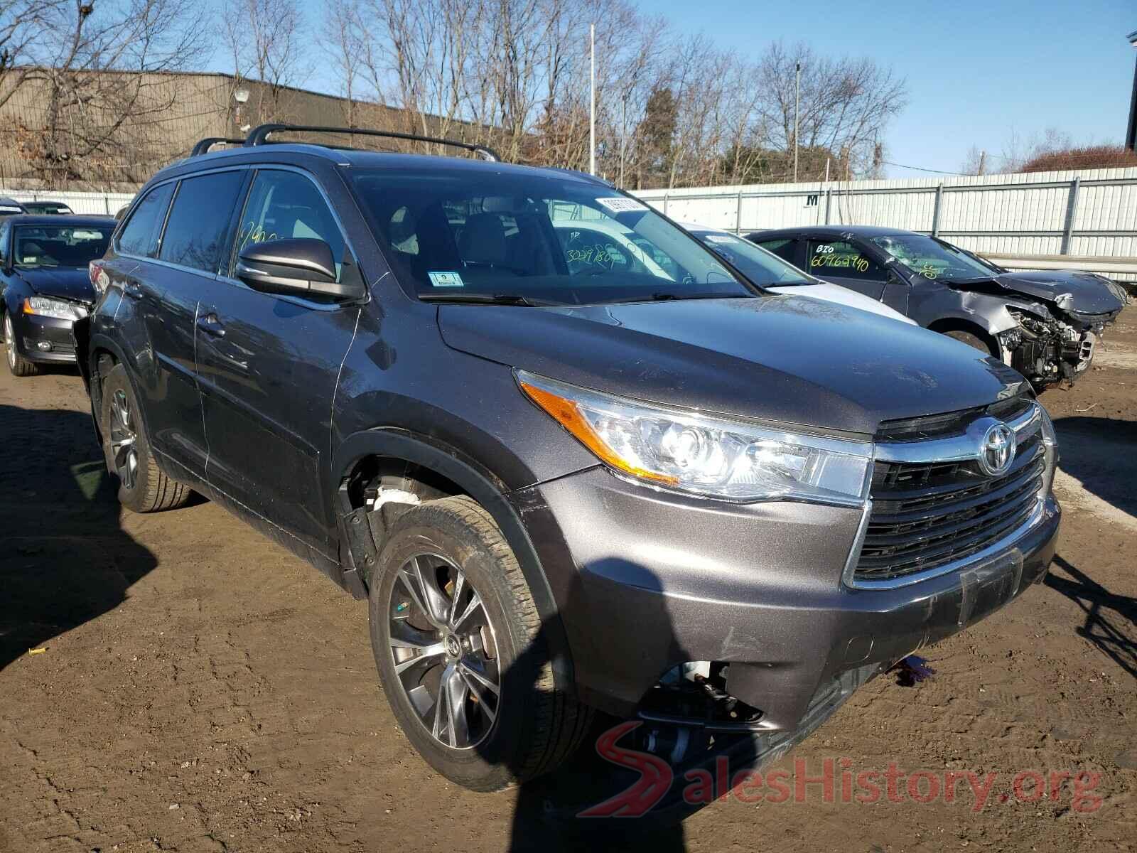 5TDJKRFH6GS270308 2016 TOYOTA HIGHLANDER