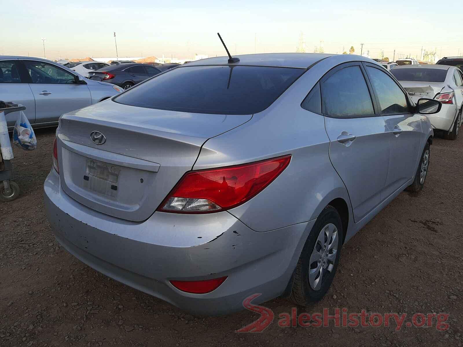 KMHCT4AEXGU064096 2016 HYUNDAI ACCENT