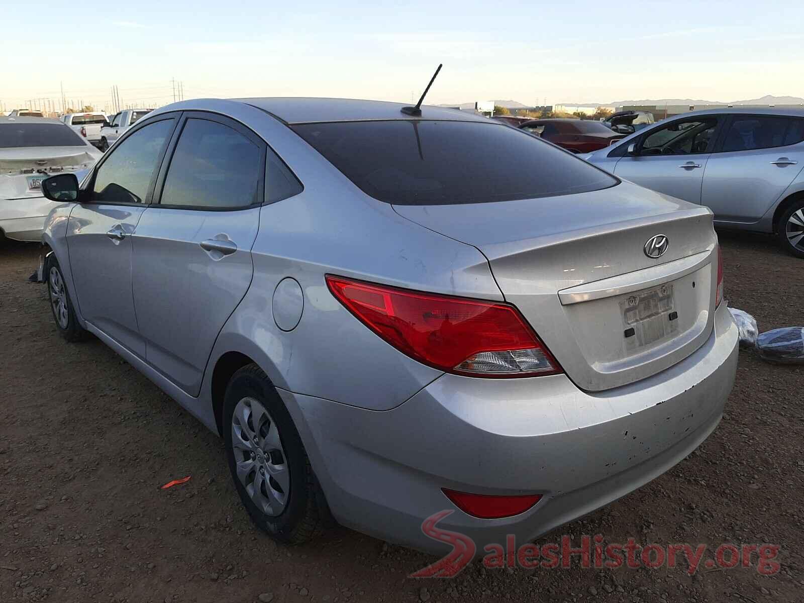 KMHCT4AEXGU064096 2016 HYUNDAI ACCENT