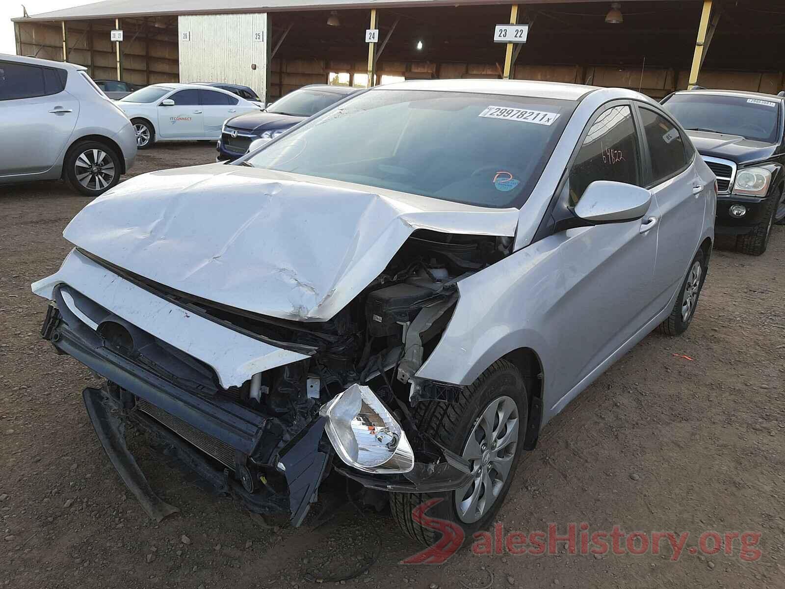 KMHCT4AEXGU064096 2016 HYUNDAI ACCENT