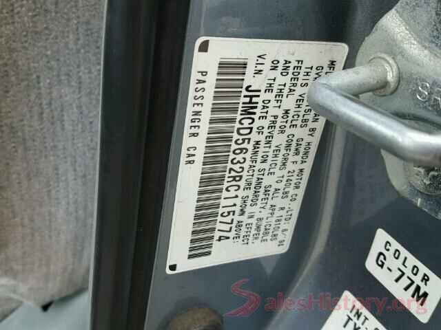 5FNYF6H96GB097983 1994 HONDA ACCORD