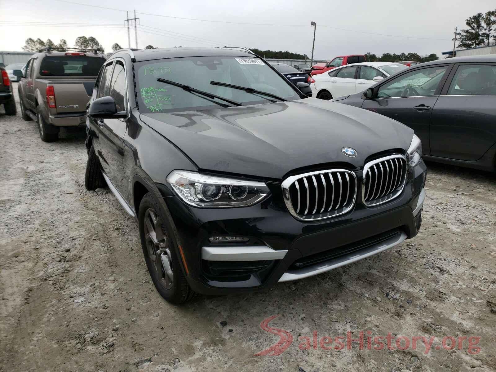 5UXTY3C02M9E20848 2021 BMW X3