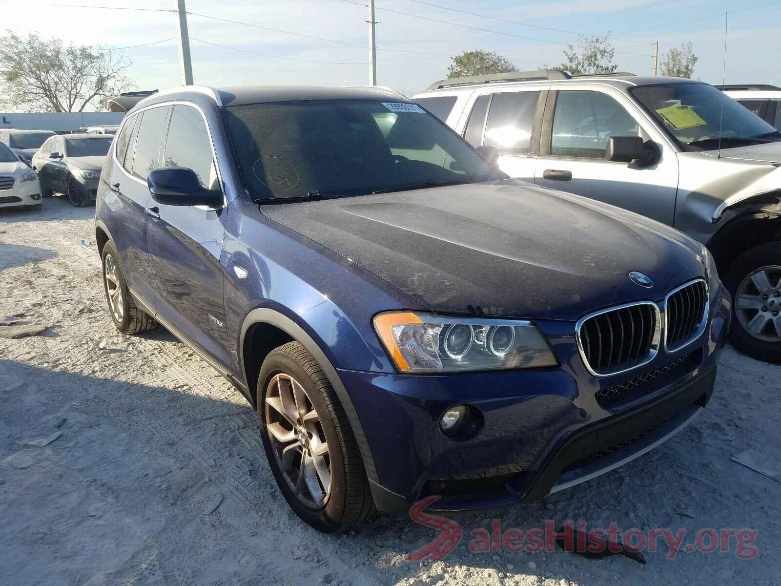 3C4NJCBB0HT672755 2013 BMW X3