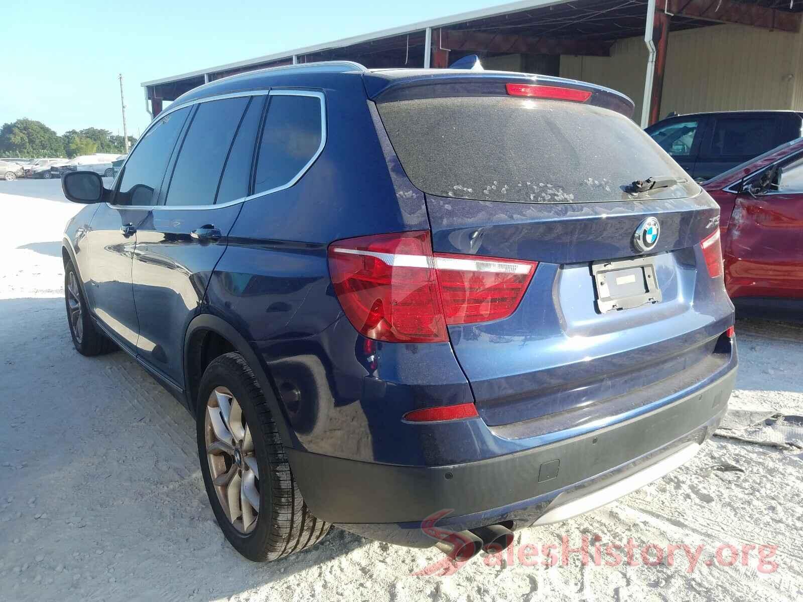 3C4NJCBB0HT672755 2013 BMW X3