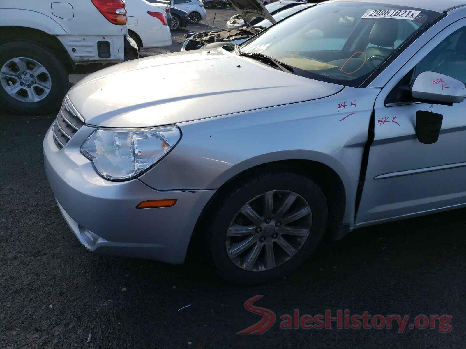 5TDDZ3DC4KS216446 2010 CHRYSLER SEBRING