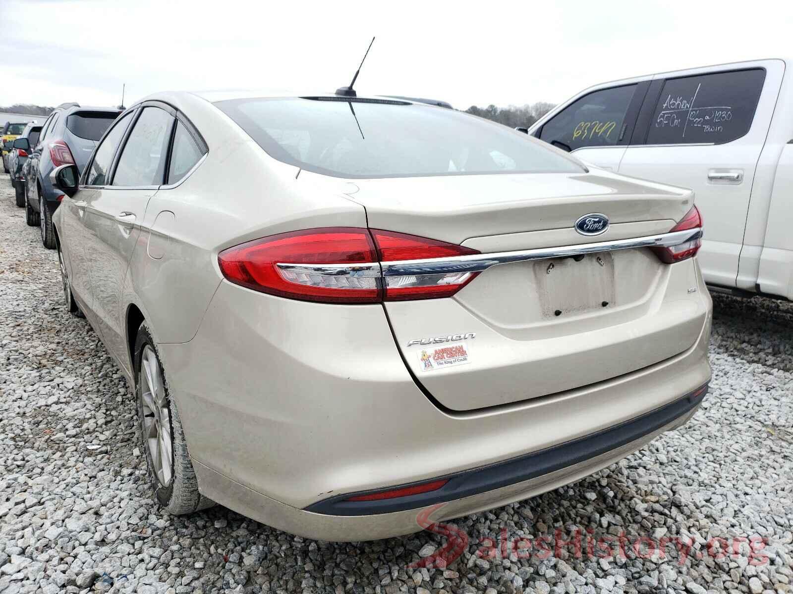 3FA6P0H7XHR117562 2017 FORD FUSION