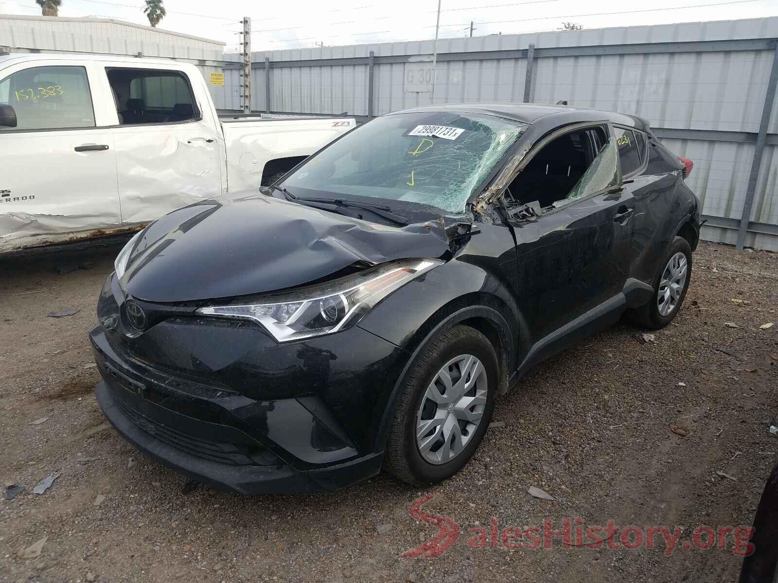 JTNKHMBX2K1057179 2019 TOYOTA C-HR