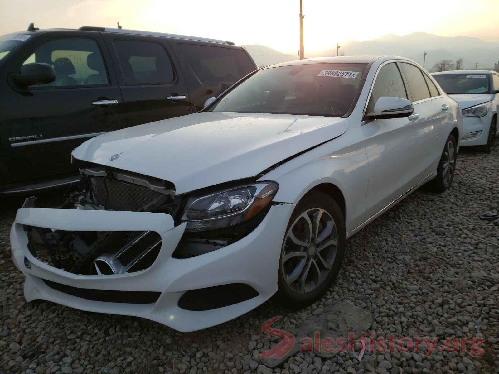 55SWF4KB6GU170646 2016 MERCEDES-BENZ C CLASS