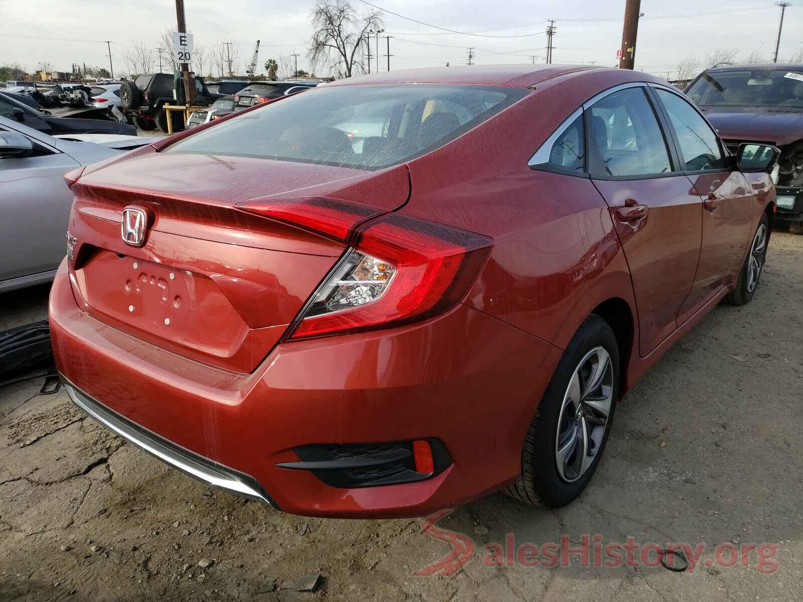 2T3Y1RFV5KW043271 2020 HONDA CIVIC