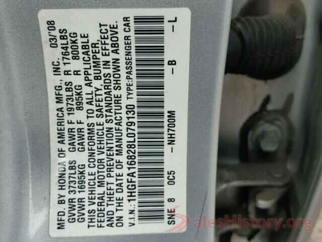 KM8J3CAL6MU297551 2008 HONDA CIVIC