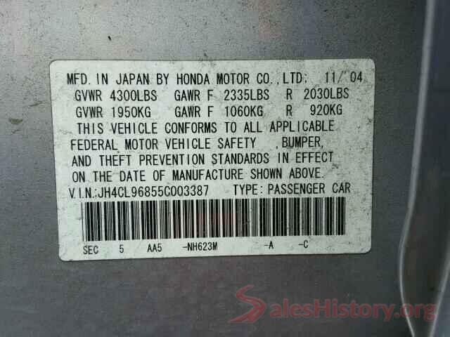 KNDJN2A27G7408496 2005 ACURA TSX