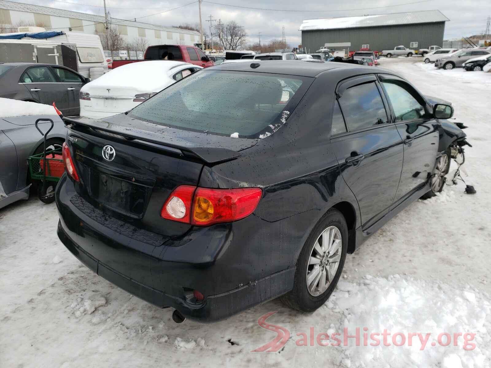 5TDKZRFH6HS195465 2009 TOYOTA COROLLA