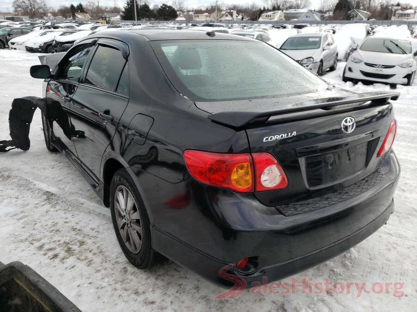 5TDKZRFH6HS195465 2009 TOYOTA COROLLA