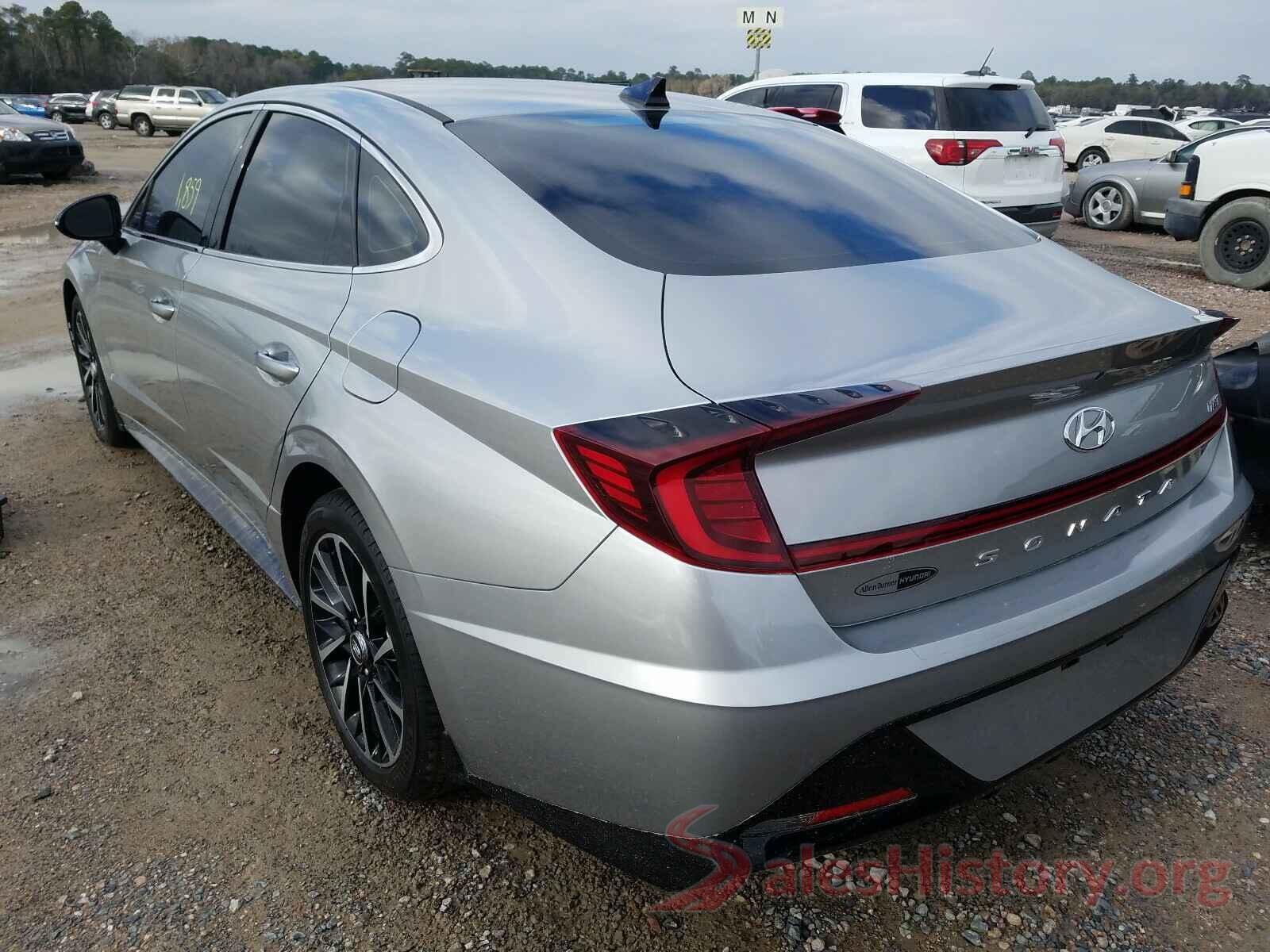 5NPEJ4J27LH030677 2020 HYUNDAI SONATA