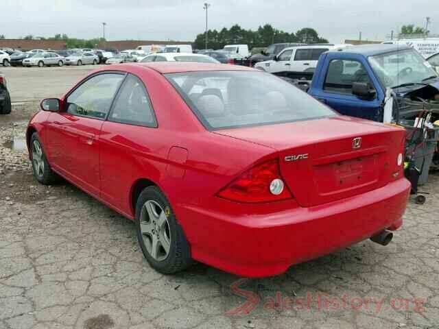 3KPF24AD1ME305100 2004 HONDA CIVIC