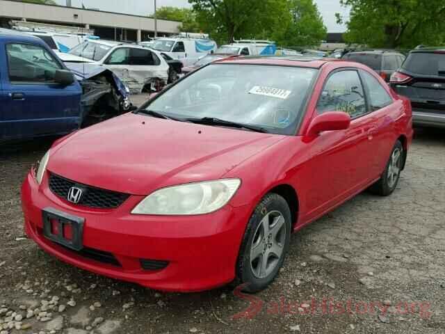 3KPF24AD1ME305100 2004 HONDA CIVIC