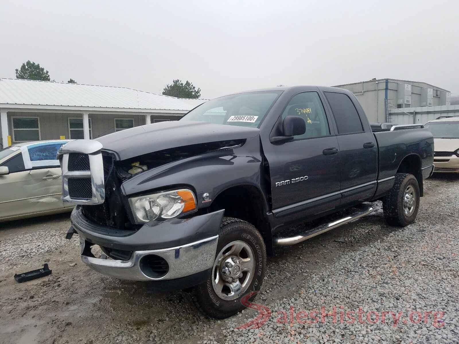 1FA6P8TH4H5305091 2004 DODGE RAM 2500