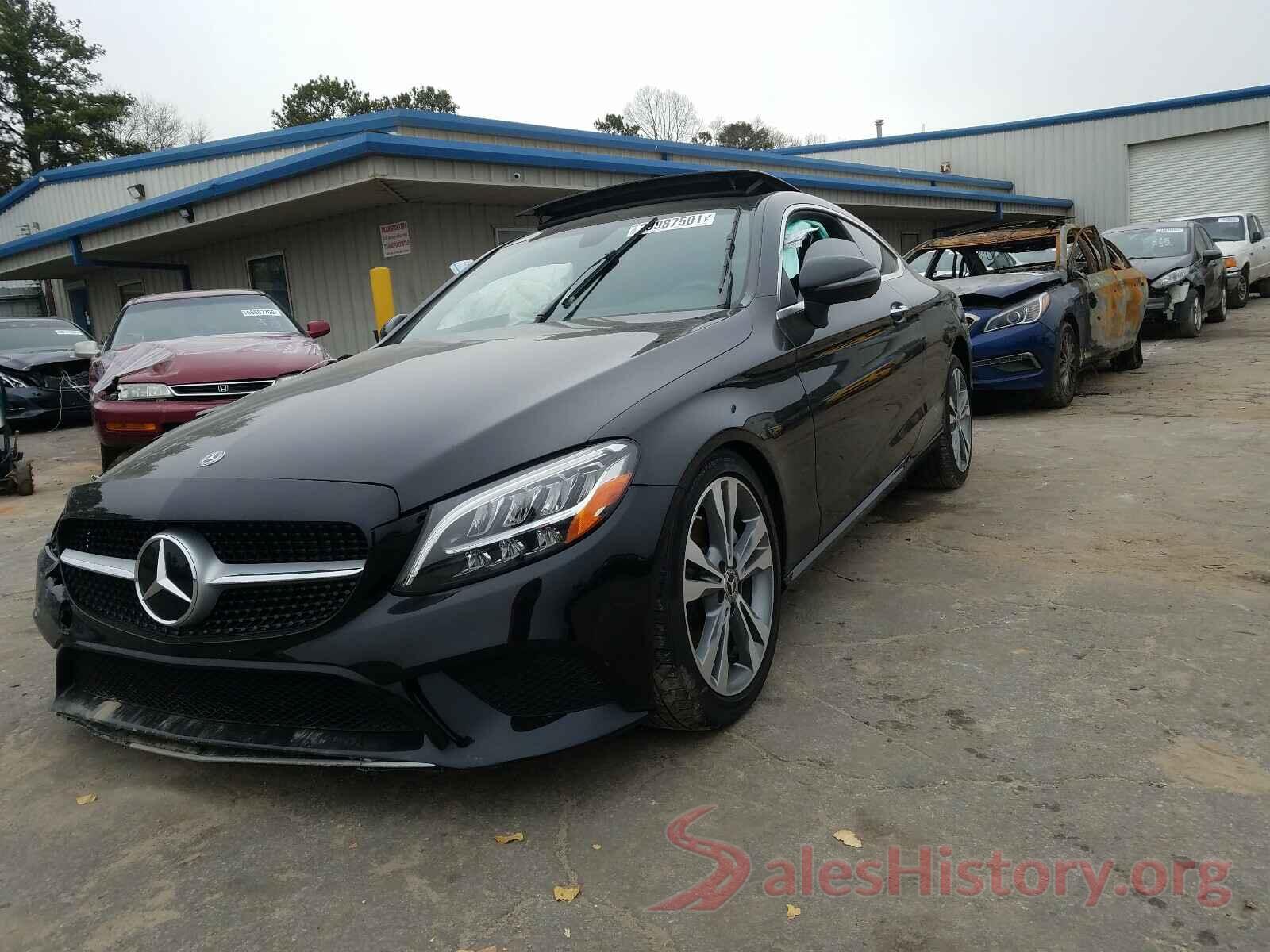 WDDWJ8DBXKF784243 2019 MERCEDES-BENZ C CLASS