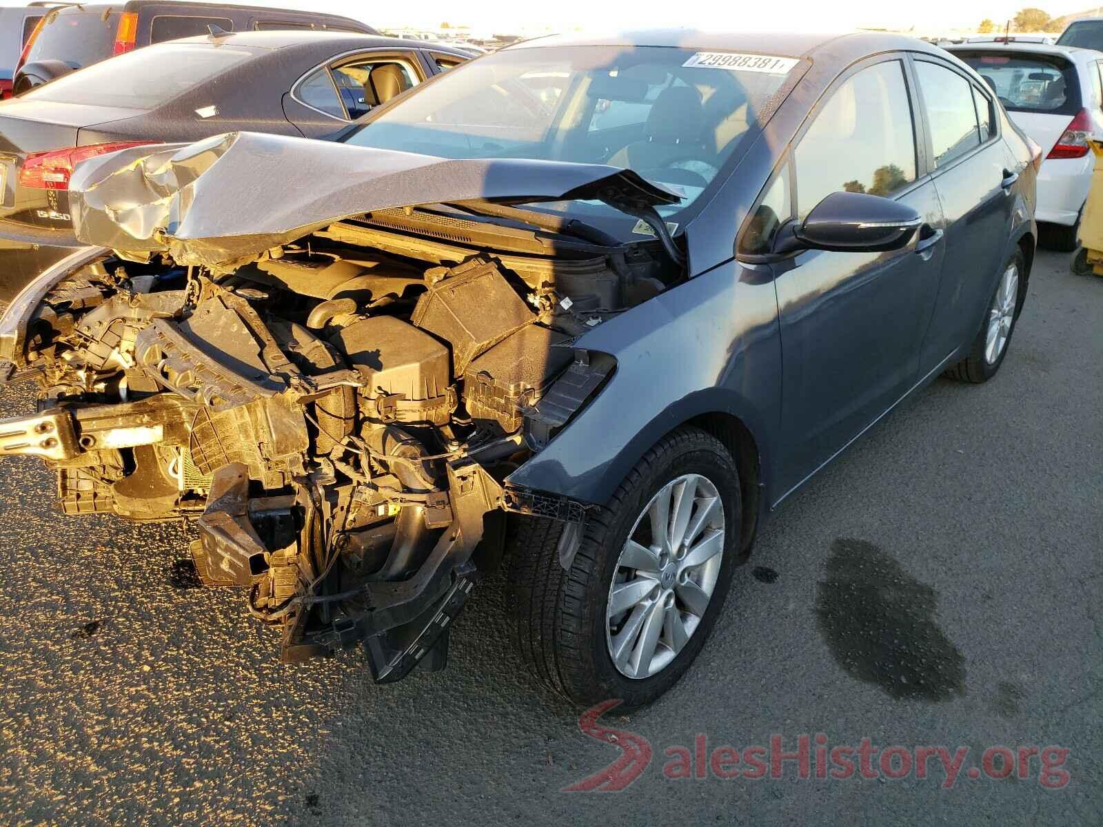 KNAFX4A61G5462688 2016 KIA FORTE