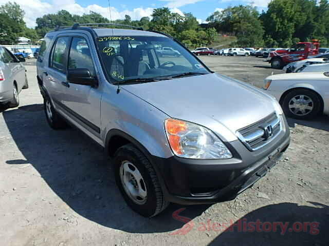 5NPD74LF9HH101427 2004 HONDA CRV