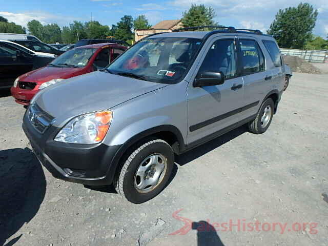 5NPD74LF9HH101427 2004 HONDA CRV