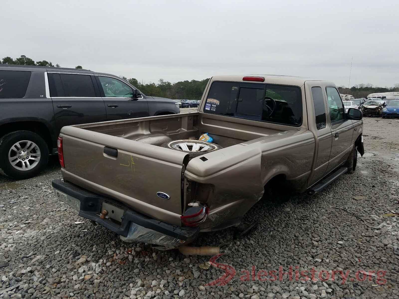 5XXGT4L31JG264413 2004 FORD RANGER