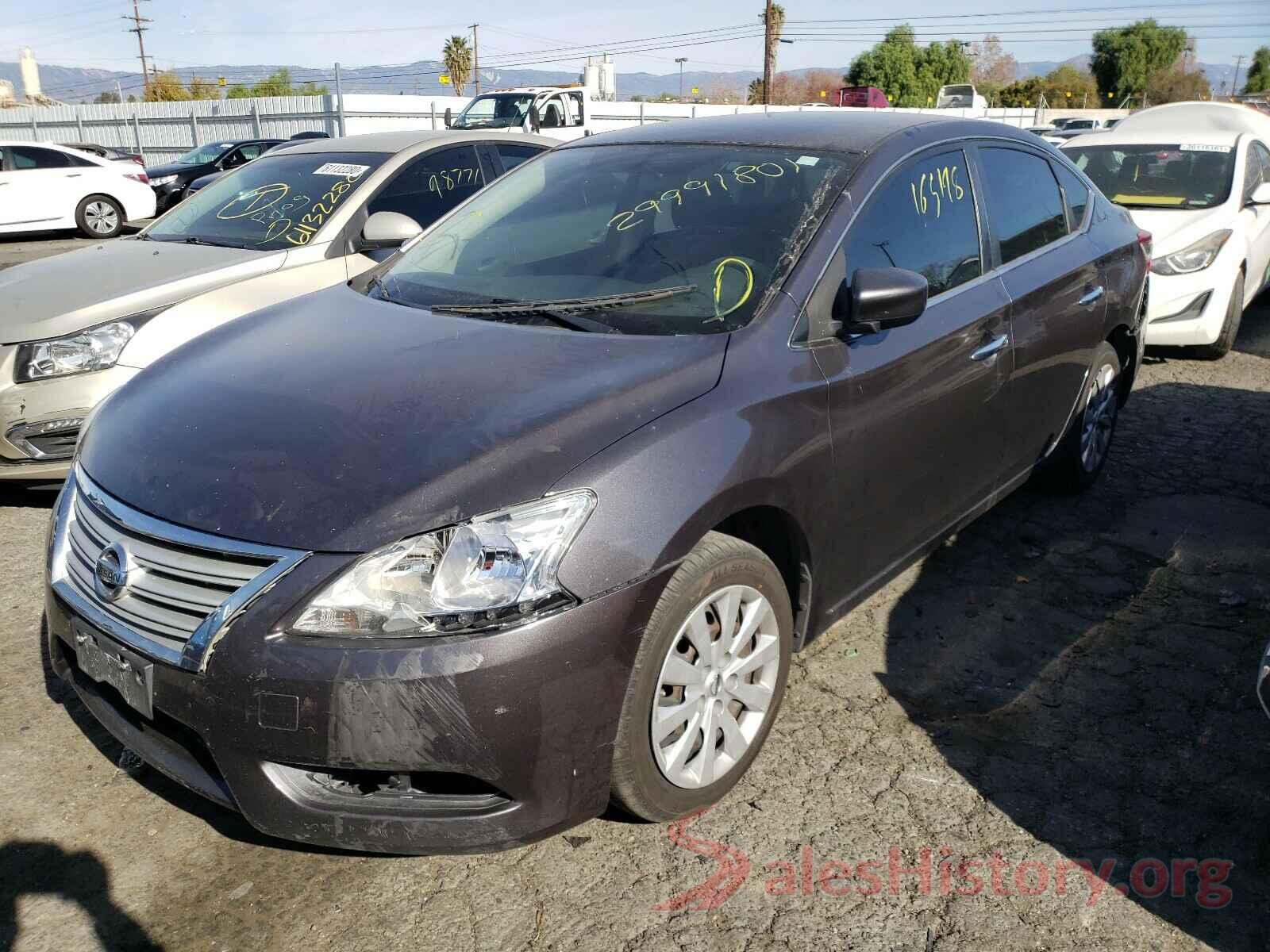 4T1B11HK8JU566625 2014 NISSAN SENTRA