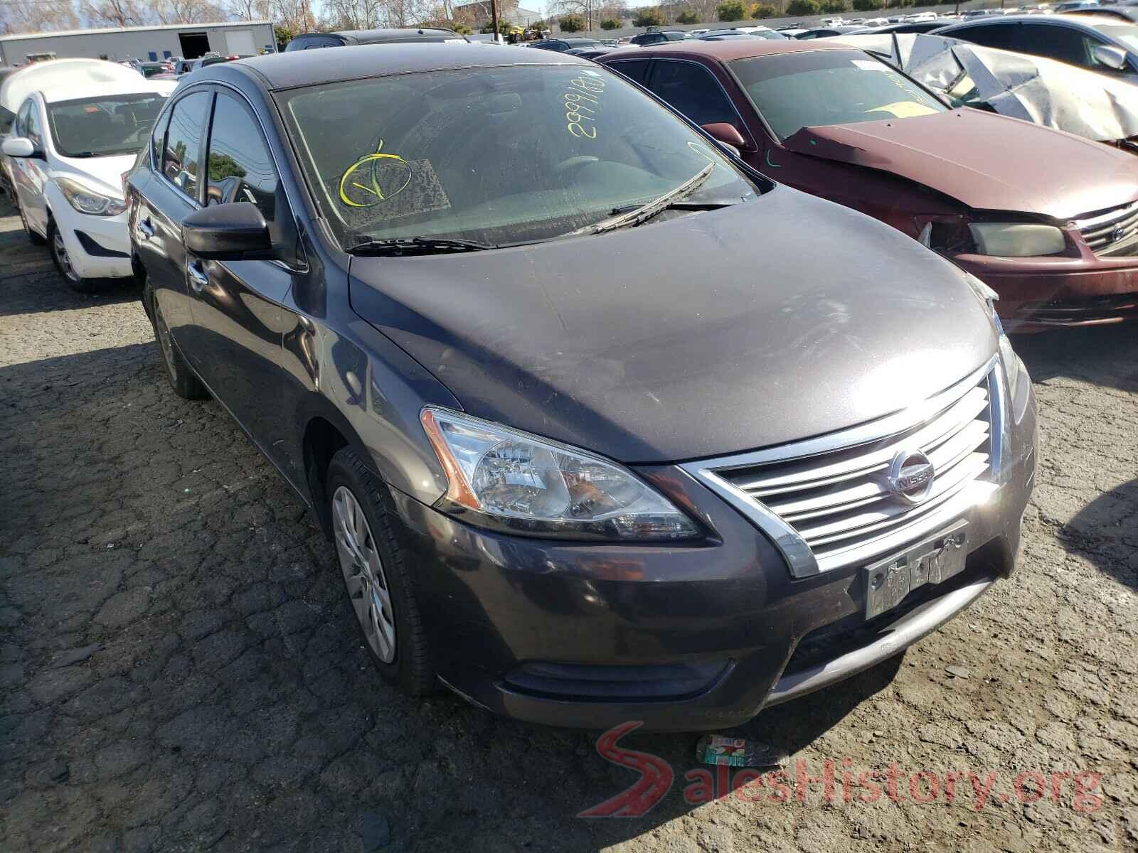 4T1B11HK8JU566625 2014 NISSAN SENTRA