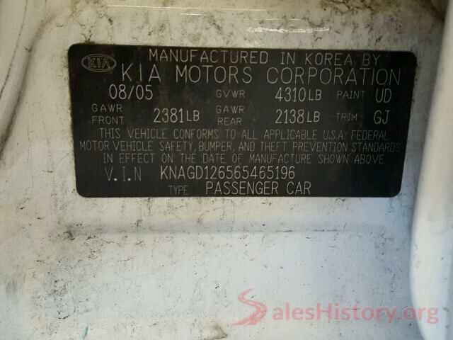 2T1BURHE9HC787632 2006 KIA OPTIMA