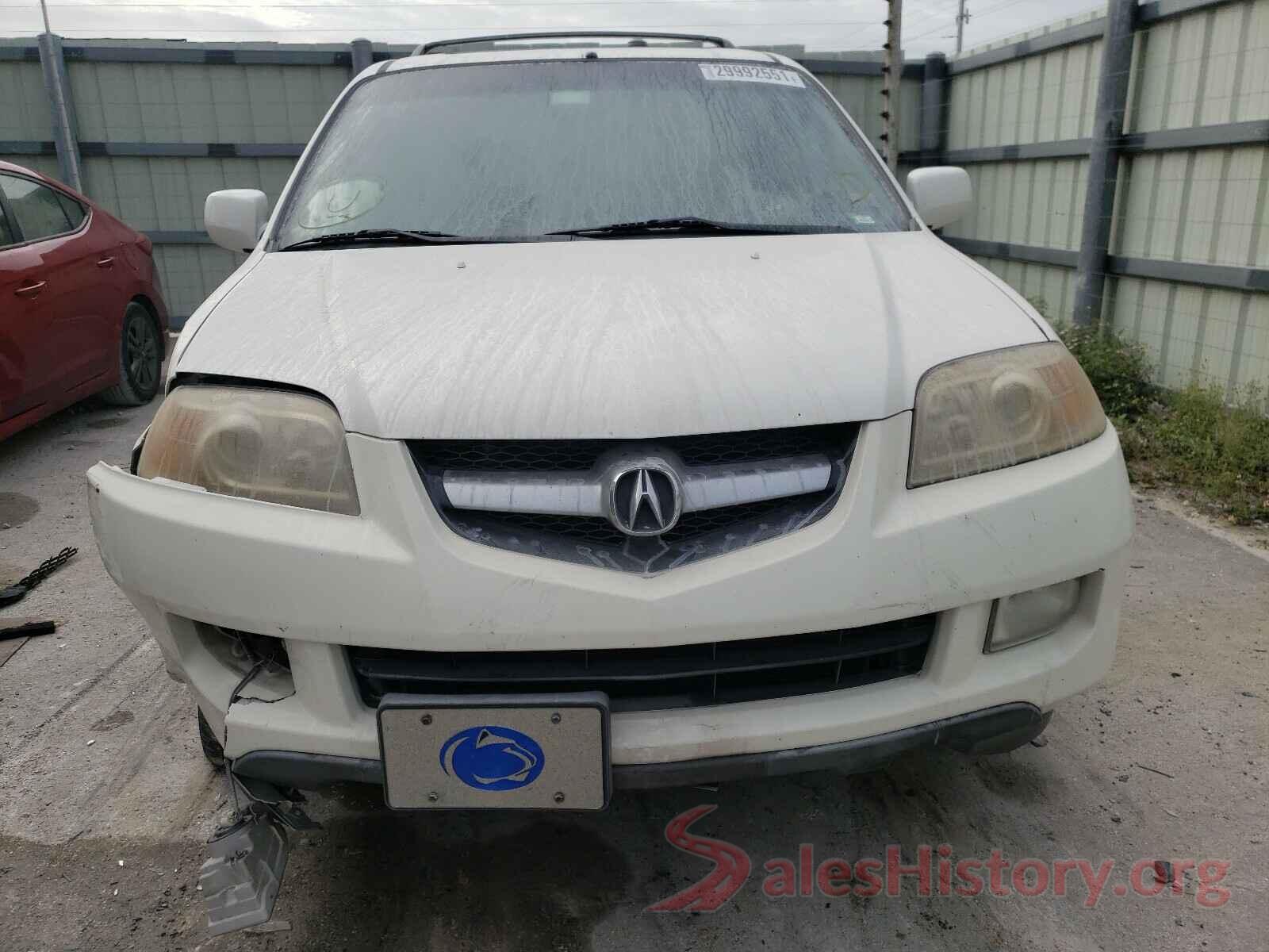 2GNAXKEV2L6172419 2004 ACURA MDX