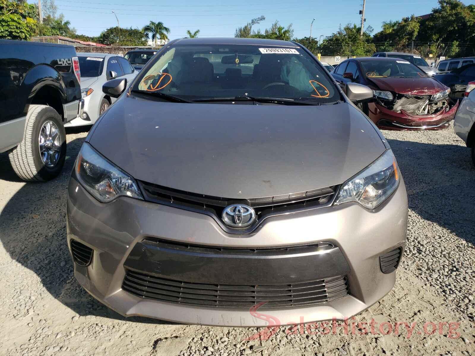 2T1BURHE2GC543495 2016 TOYOTA COROLLA