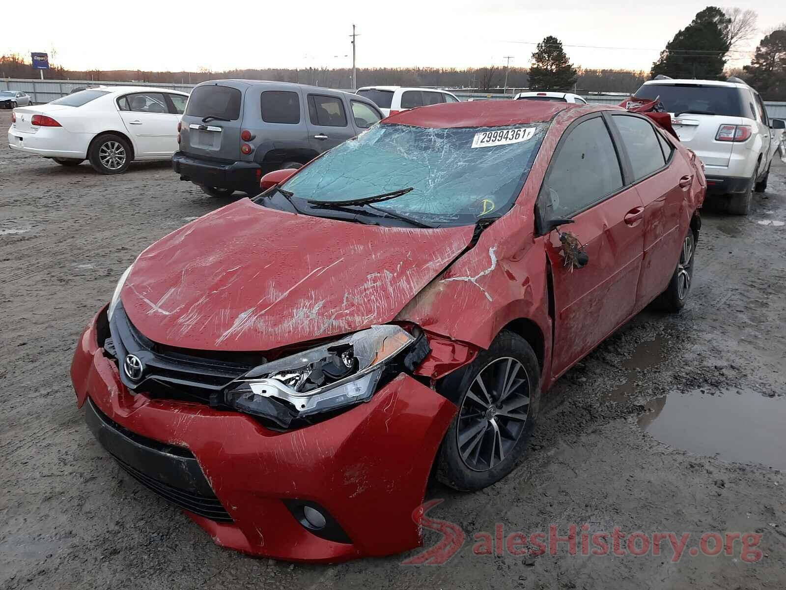 5YFBURHE3GP368576 2016 TOYOTA COROLLA