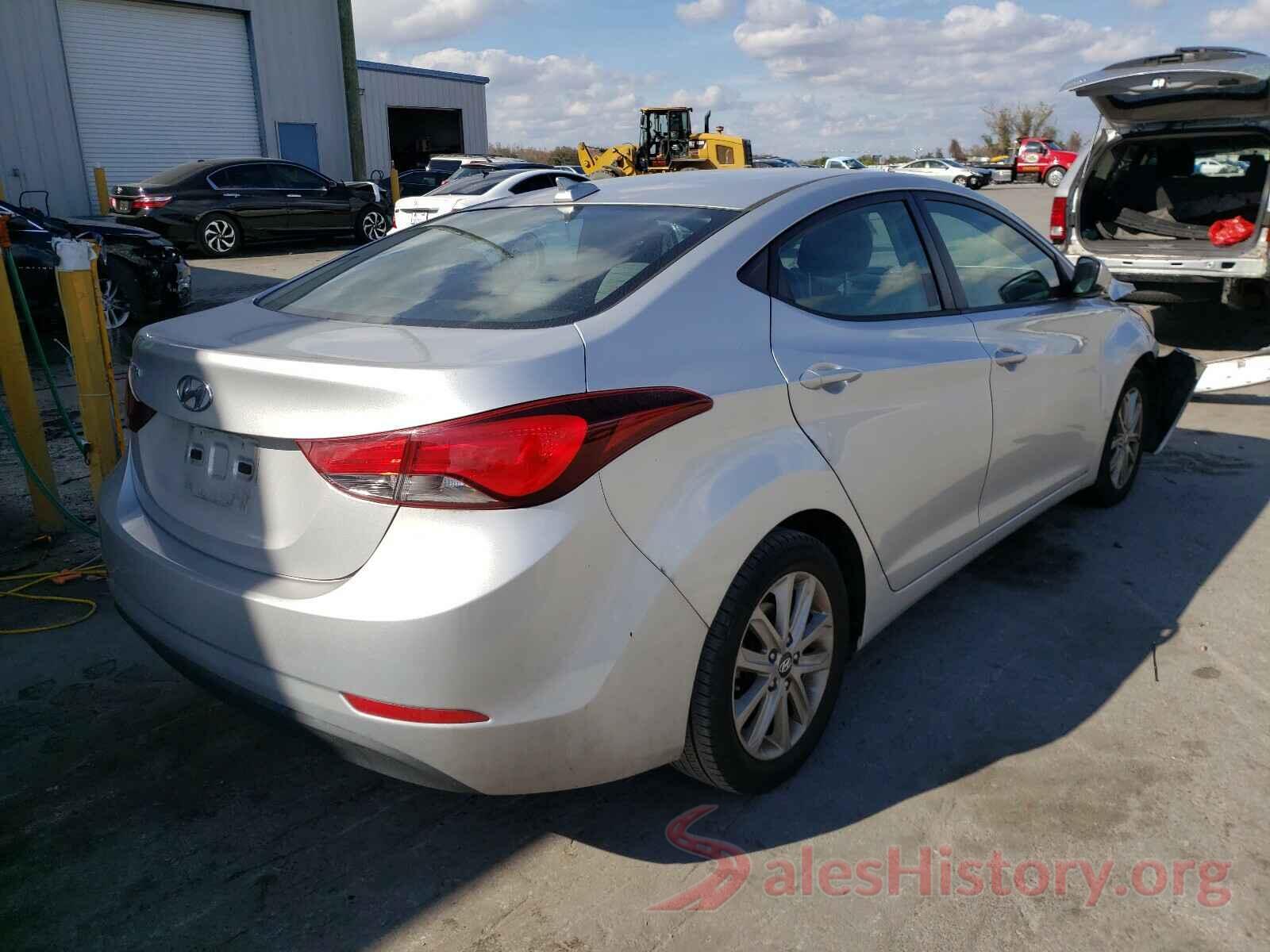 3N1CN8DV7LL878229 2016 HYUNDAI ELANTRA