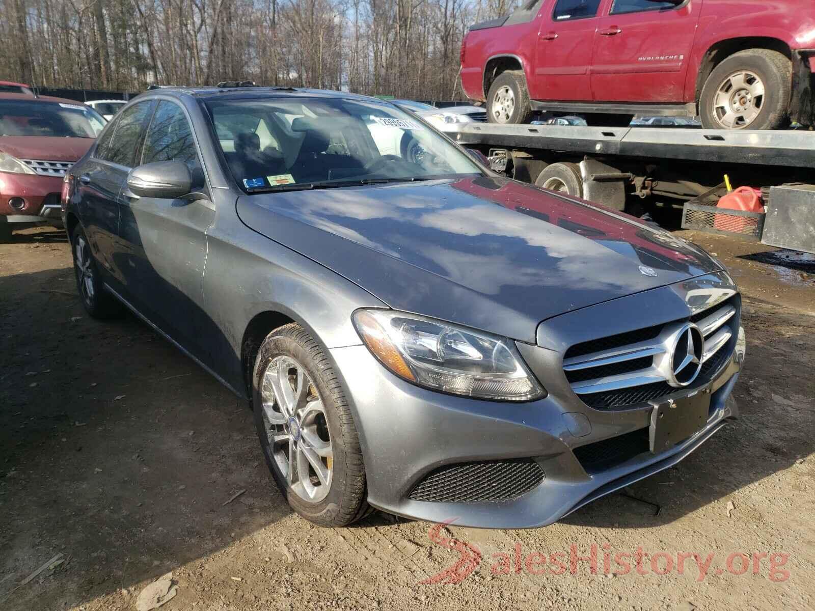 55SWF4KB6HU207423 2017 MERCEDES-BENZ C CLASS