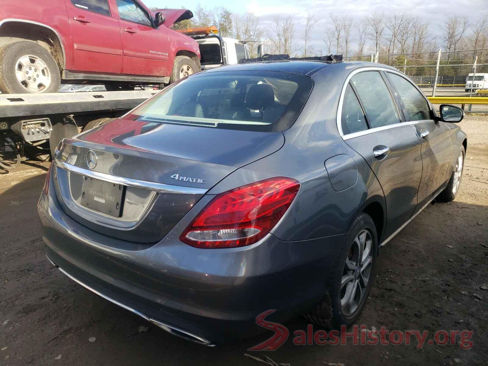 55SWF4KB6HU207423 2017 MERCEDES-BENZ C CLASS