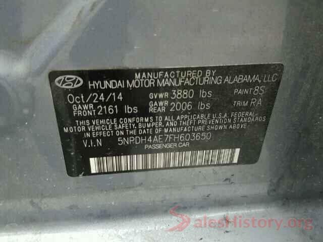 1C4PJMAB7HD240010 2015 HYUNDAI ELANTRA