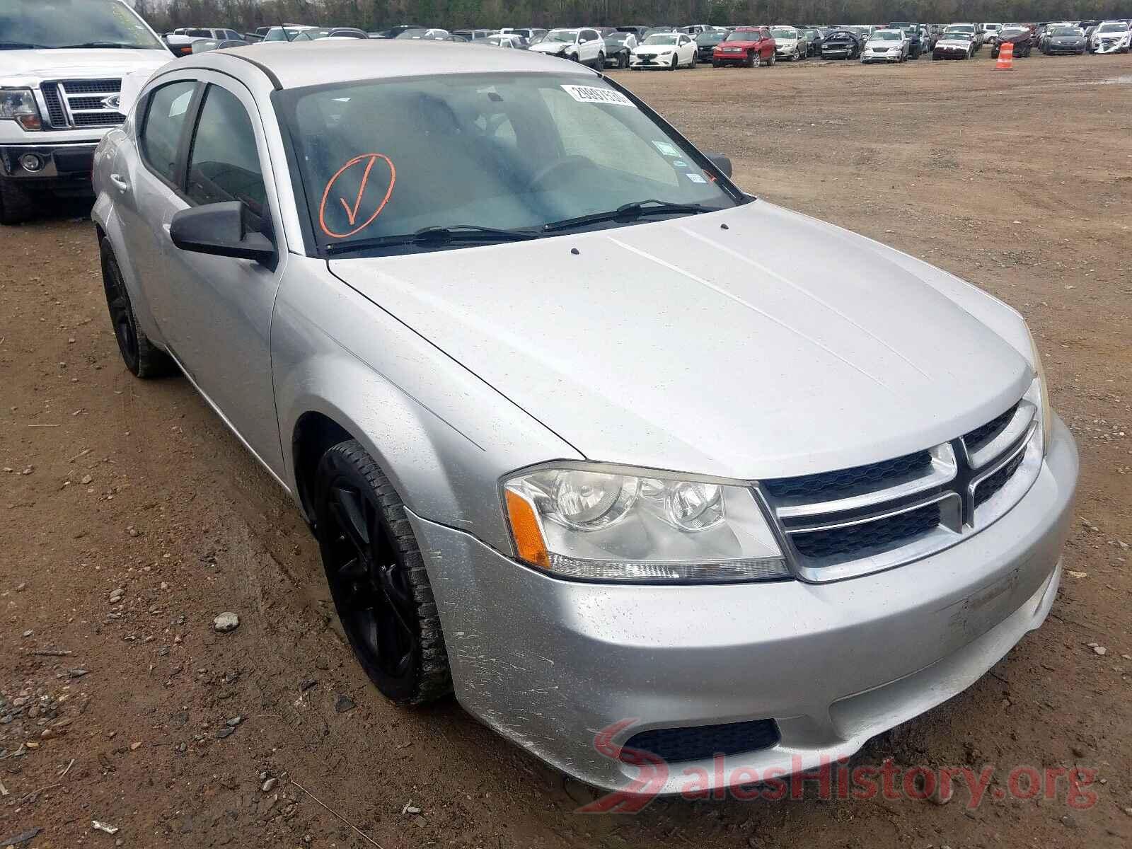 19XFC1F3XGE218439 2012 DODGE AVENGER