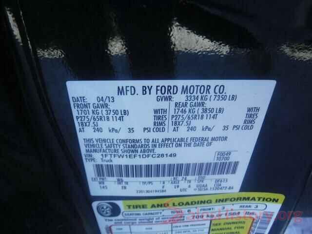 5TFAX5GN8HX090306 2013 FORD F150