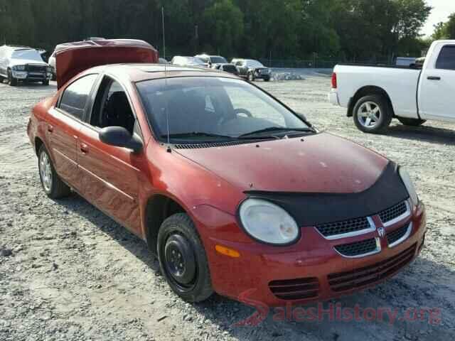 1FTYR2ZMXHKA20508 2005 DODGE NEON