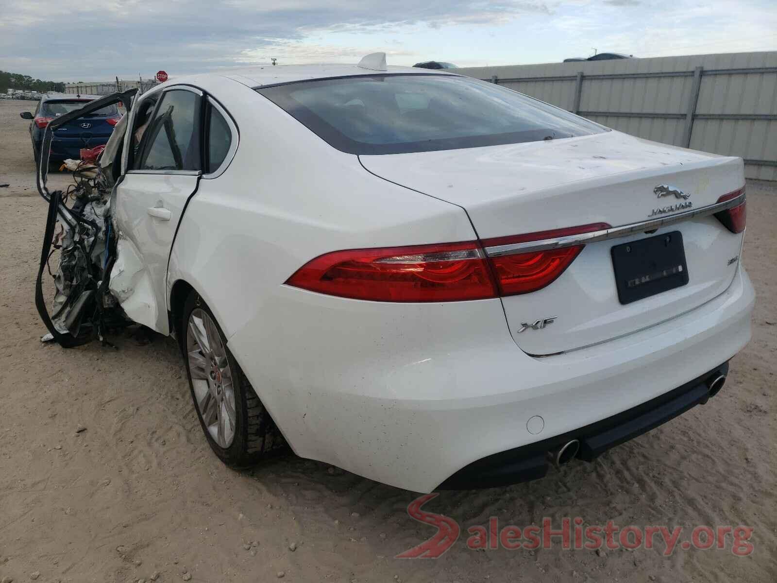 SAJBD4BV9HCY42957 2017 JAGUAR XF