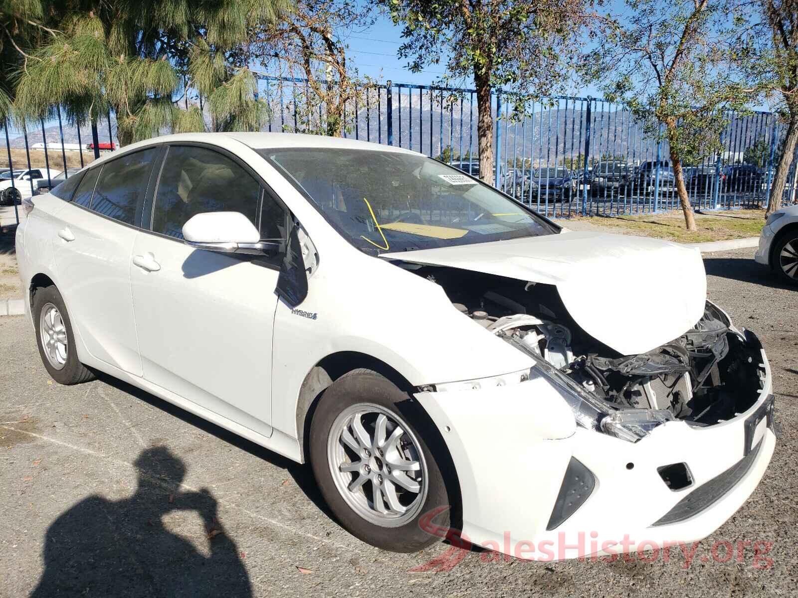 JTDKBRFU6J3065792 2018 TOYOTA PRIUS