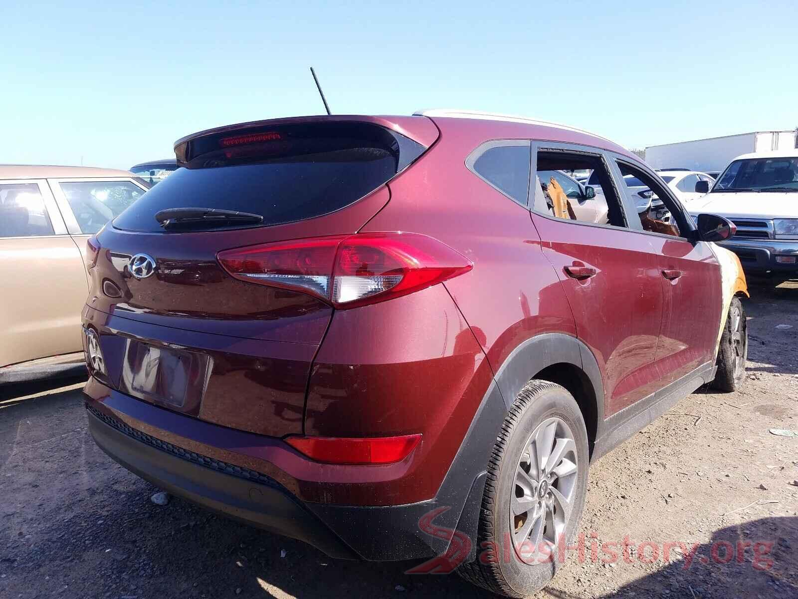 KM8J33A42GU180708 2016 HYUNDAI TUCSON