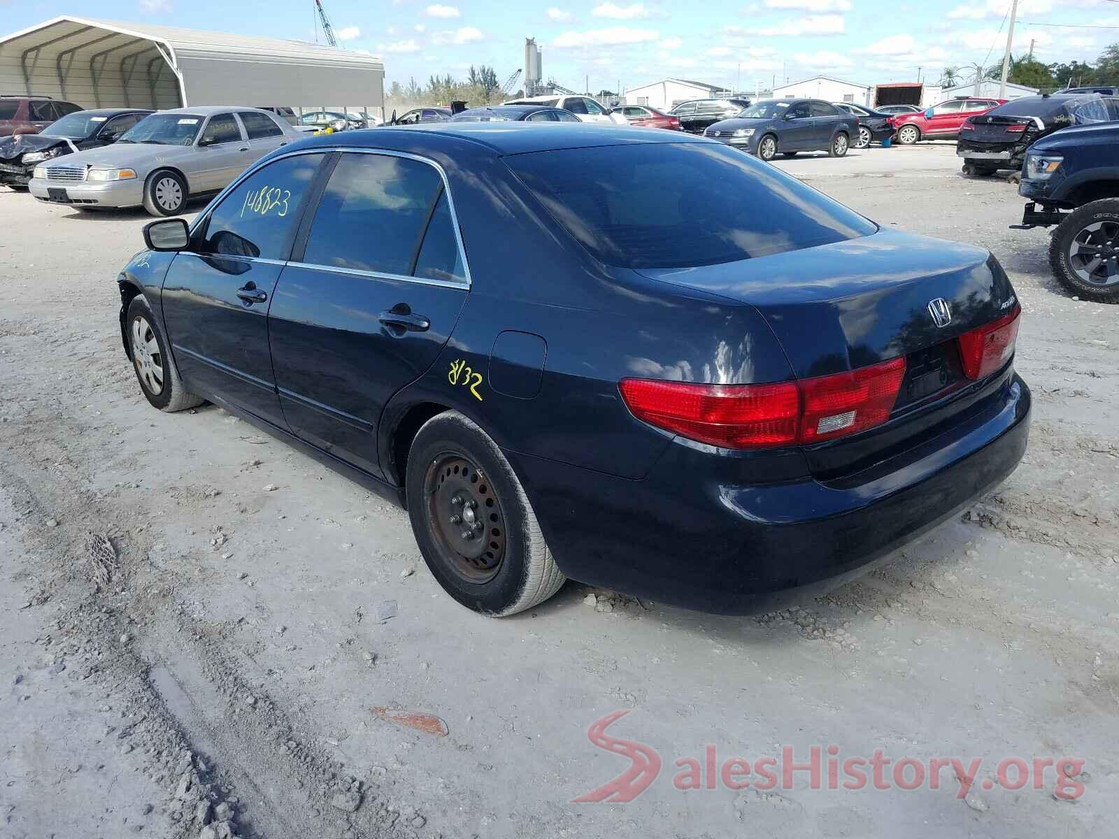 1HGCR2F74HA303857 2005 HONDA ACCORD