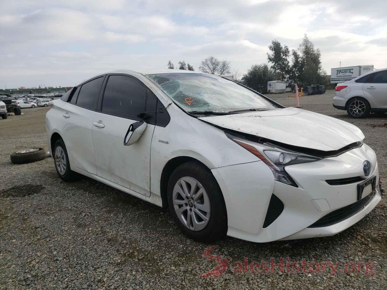 JTDKBRFU1H3039014 2017 TOYOTA PRIUS