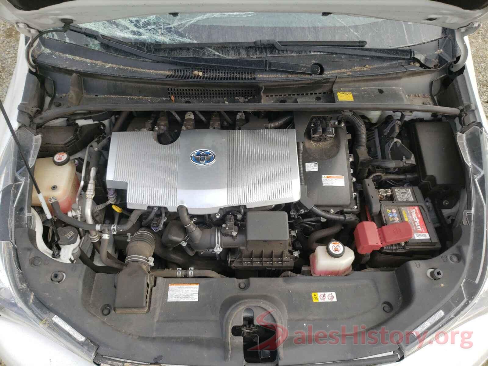 JTDKBRFU1H3039014 2017 TOYOTA PRIUS